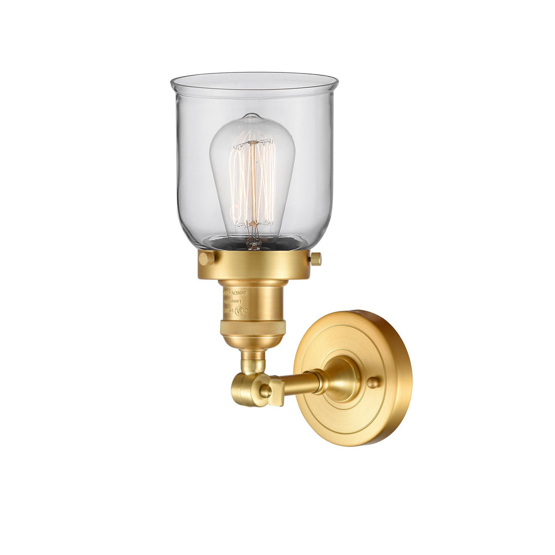 Innovations Franklin Restoration 203-SG-G52-LED Wall Sconce Light - Satin Gold