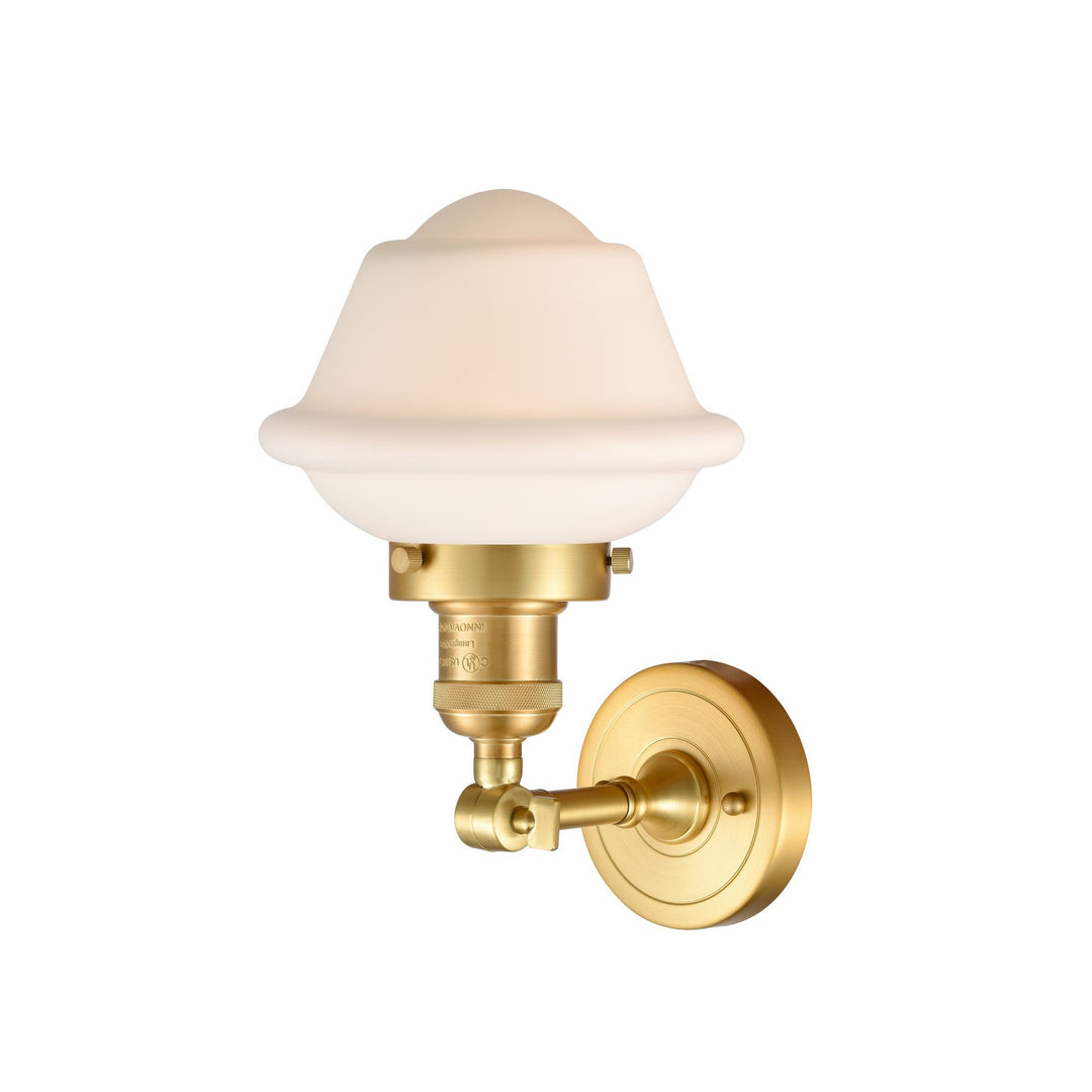 Innovations Franklin Restoration 203-SG-G531-LED Wall Sconce Light - Satin Gold