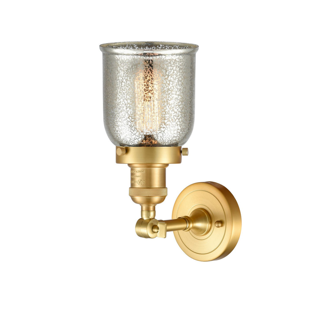 Innovations Franklin Restoration 203-SG-G58-LED Wall Sconce Light - Satin Gold
