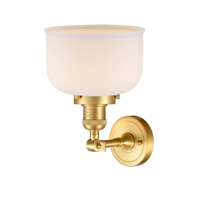 Innovations Franklin Restoration 203-SG-G71-LED Wall Sconce Light - Satin Gold