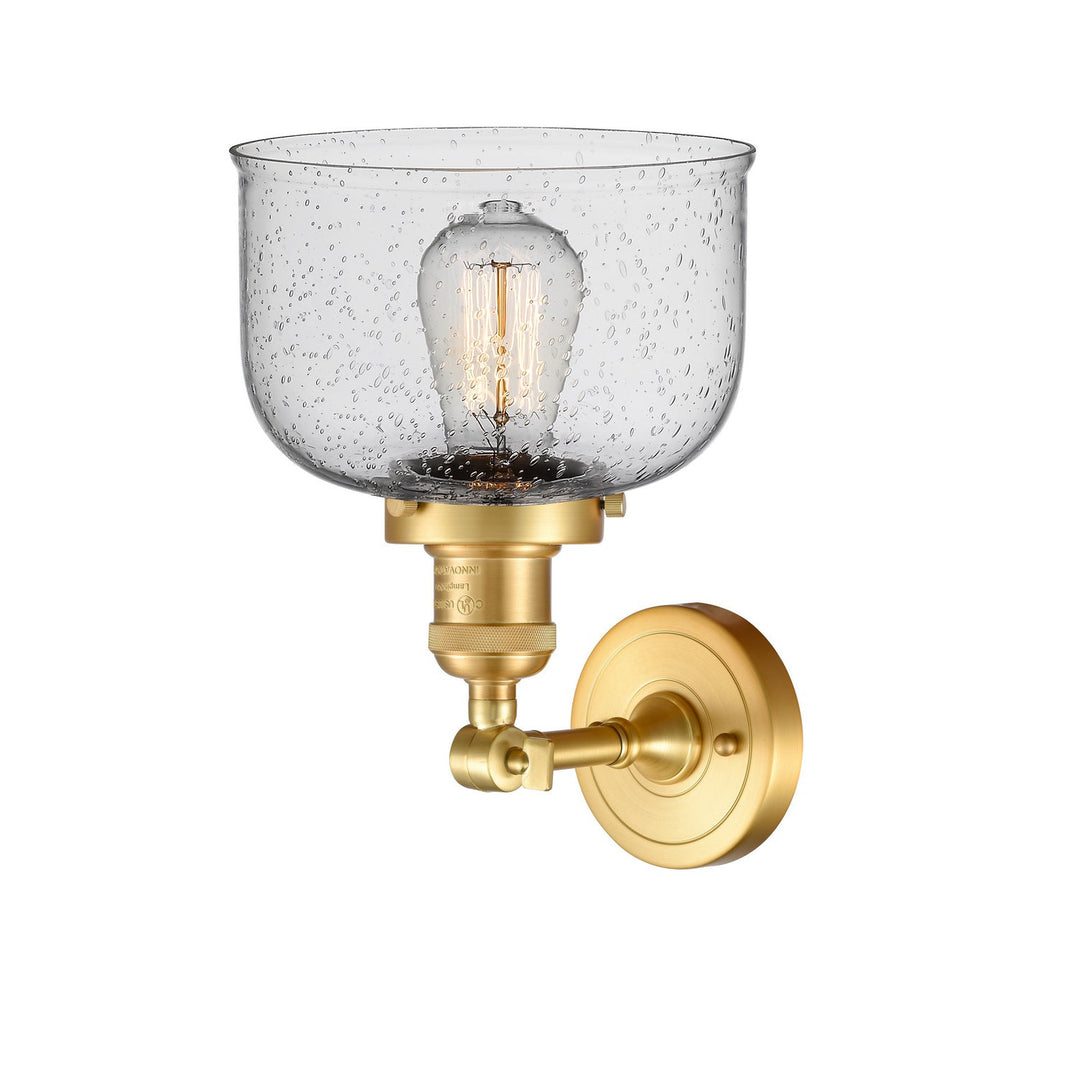 Innovations Franklin Restoration 203-SG-G74-LED Wall Sconce Light - Satin Gold