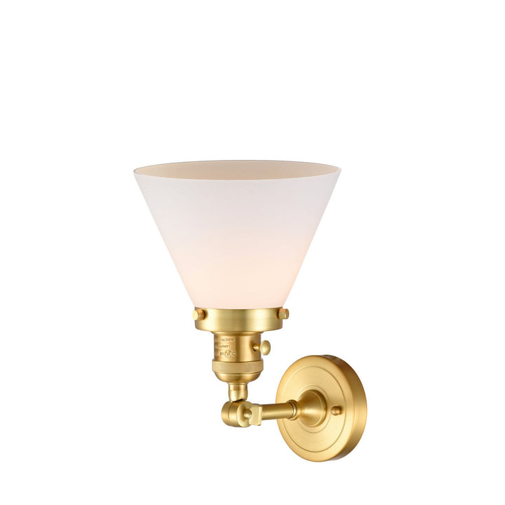 Innovations Franklin Restoration 203SW-SG-G41 Wall Sconce Light - Satin Gold