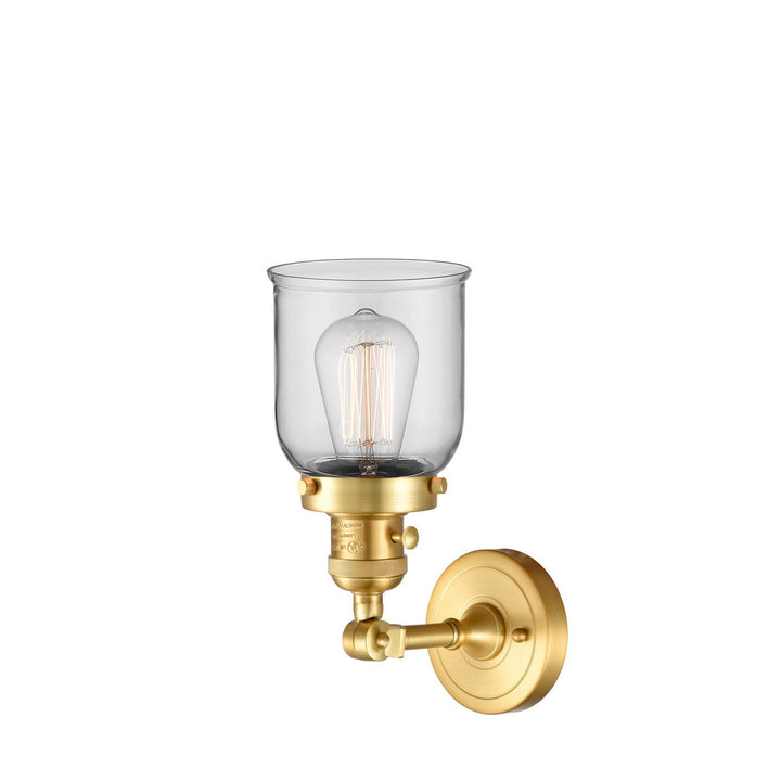 Innovations Franklin Restoration 203SW-SG-G52 Wall Sconce Light - Satin Gold