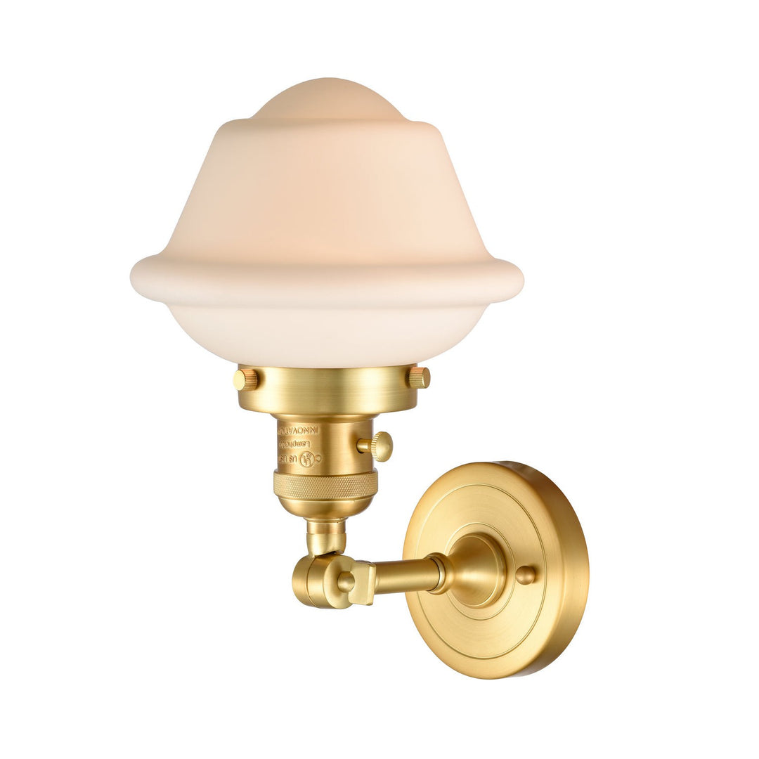 Innovations Franklin Restoration 203SW-SG-G531 Wall Sconce Light - Satin Gold
