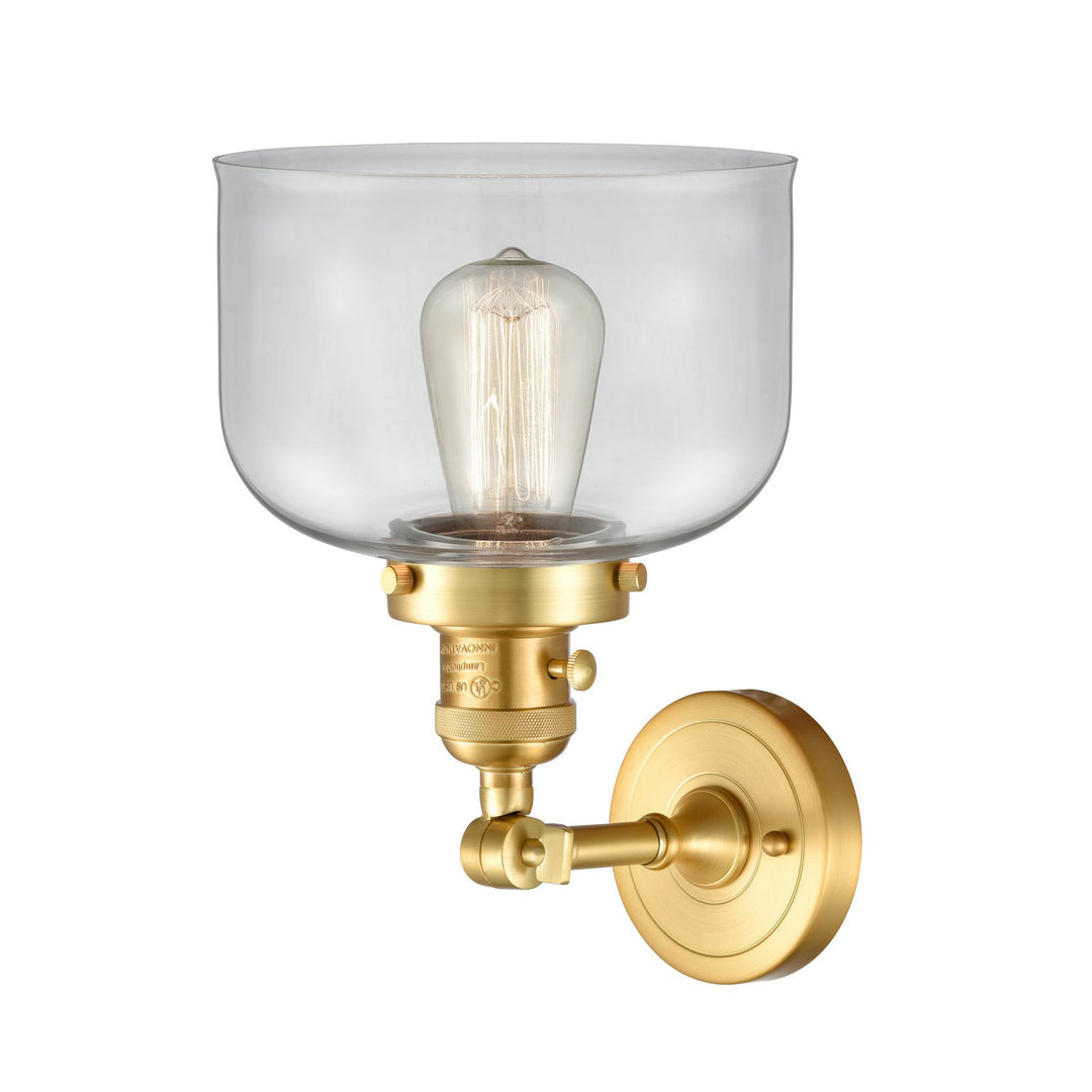 Innovations Franklin Restoration 203SW-SG-G72 Wall Sconce Light - Satin Gold