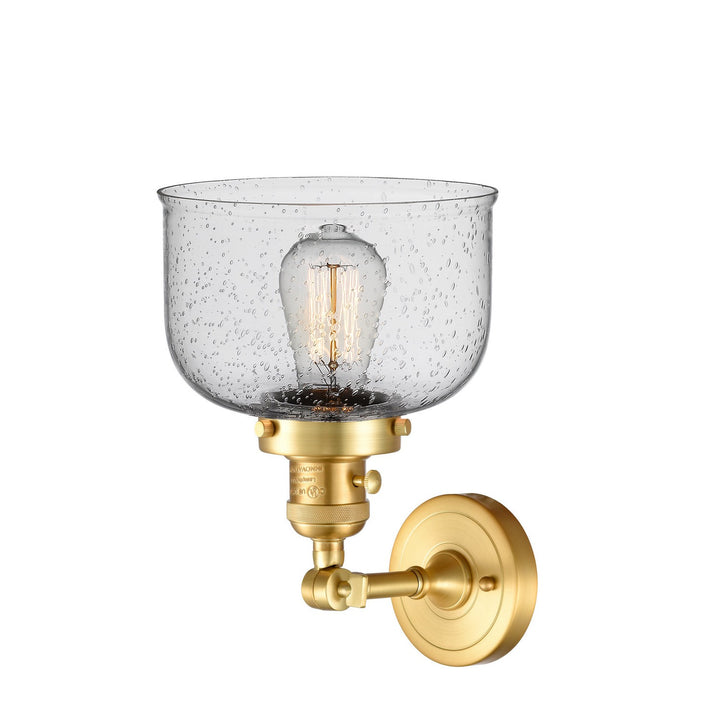 Innovations Franklin Restoration 203SW-SG-G74 Wall Sconce Light - Satin Gold