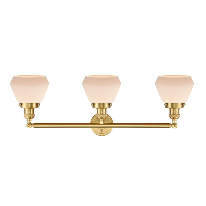 Innovations Franklin Restoration 205-SG-G171-LED Bath Vanity Light 30 in. wide - Satin Gold