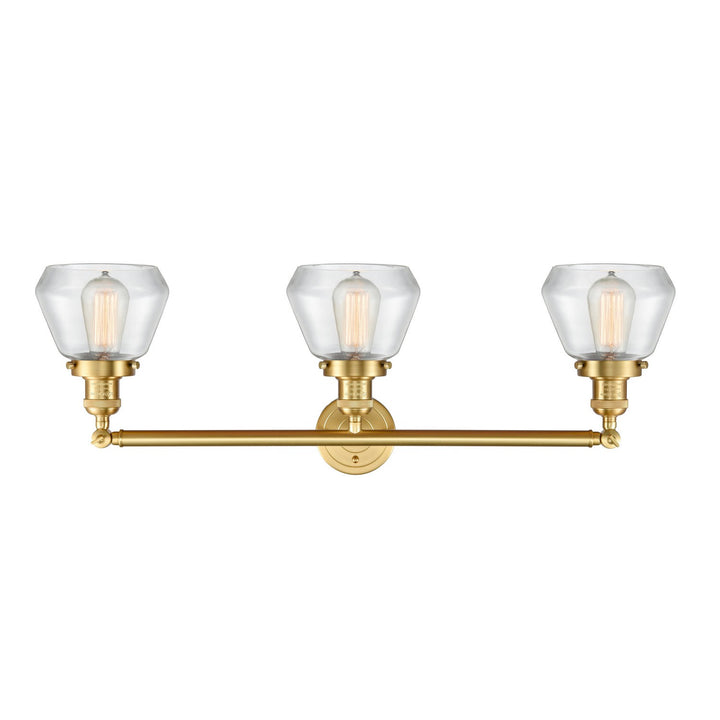 Innovations Franklin Restoration 205-SG-G172-LED Bath Vanity Light 30 in. wide - Satin Gold