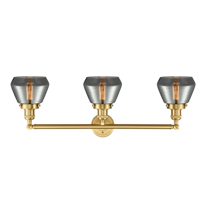 Innovations Franklin Restoration 205-SG-G173-LED Bath Vanity Light 30 in. wide - Satin Gold