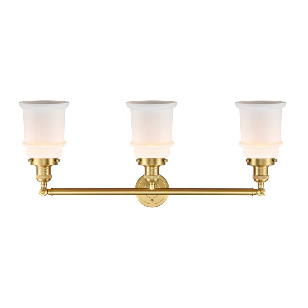 Innovations Franklin Restoration 205-SG-G181-LED Bath Vanity Light 30 in. wide - Satin Gold