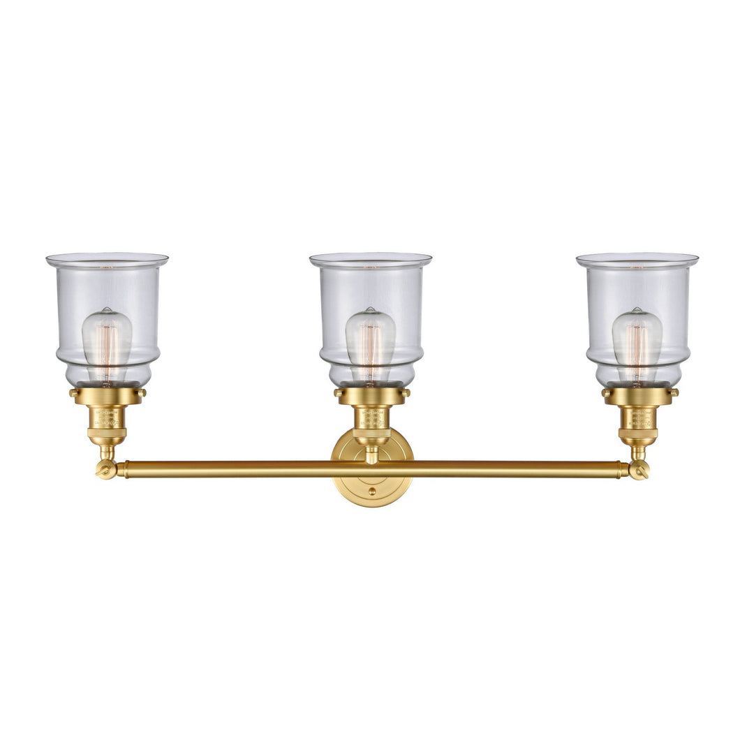 Innovations Franklin Restoration 205-SG-G182-LED Bath Vanity Light 30 in. wide - Satin Gold