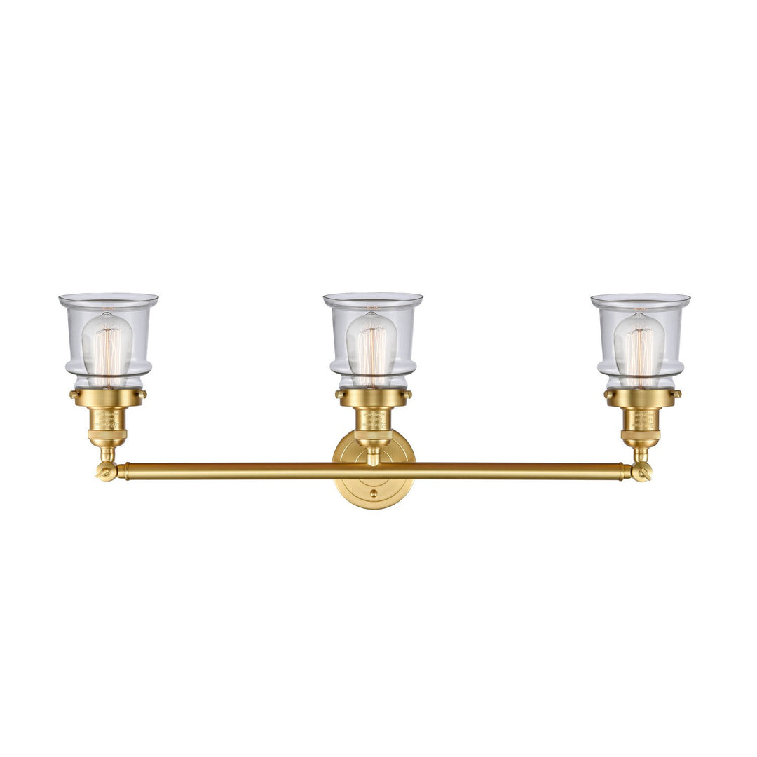 Innovations Franklin Restoration 205-SG-G182S-LED Bath Vanity Light 30 in. wide - Satin Gold