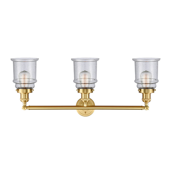 Innovations Franklin Restoration 205-SG-G184-LED Bath Vanity Light 30 in. wide - Satin Gold