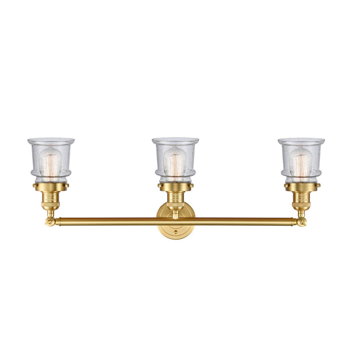 Innovations Franklin Restoration 205-SG-G184S-LED Bath Vanity Light 30 in. wide - Satin Gold