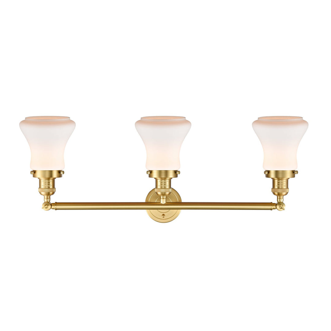 Innovations Franklin Restoration 205-SG-G191-LED Bath Vanity Light 30 in. wide - Satin Gold