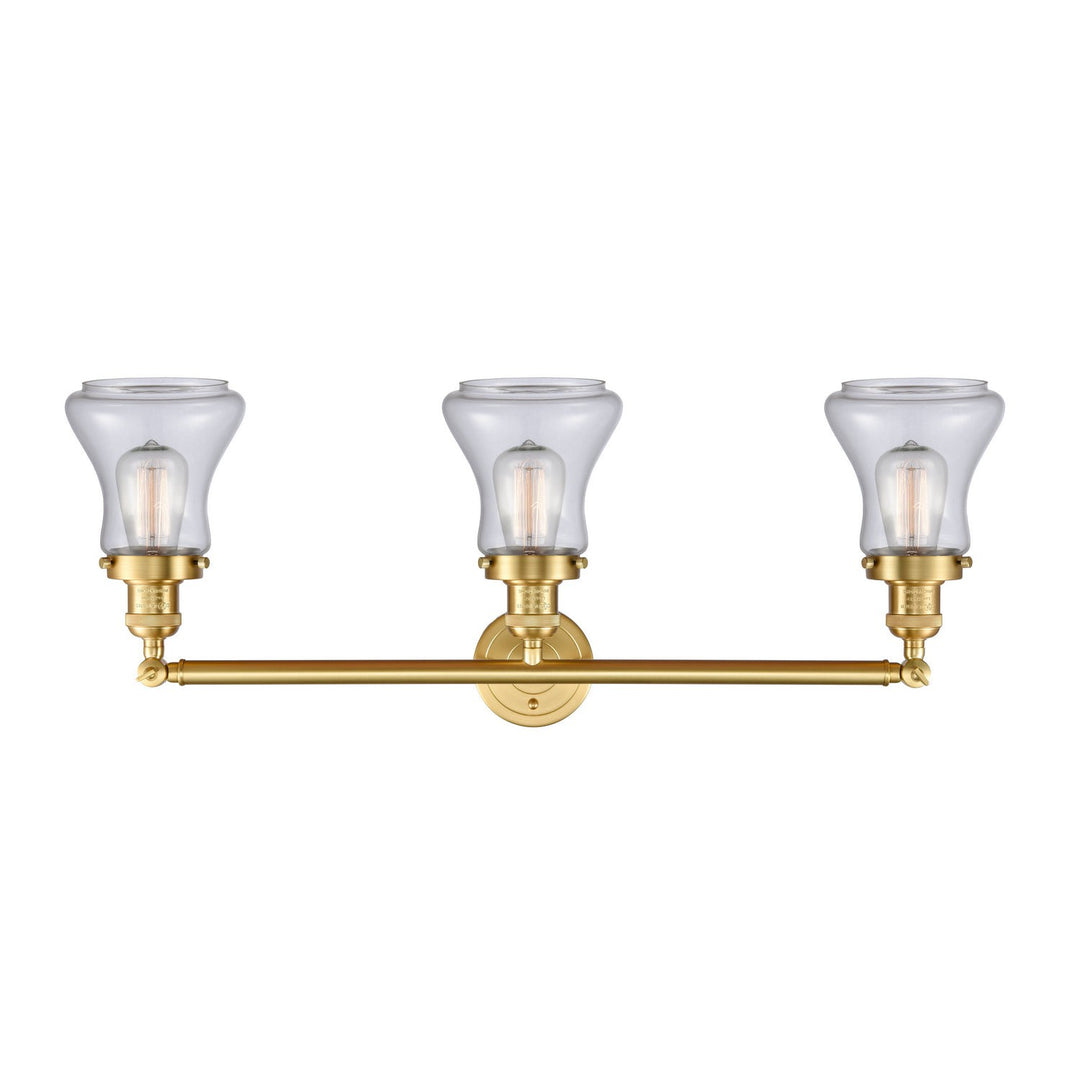 Innovations Franklin Restoration 205-SG-G192-LED Bath Vanity Light 30 in. wide - Satin Gold