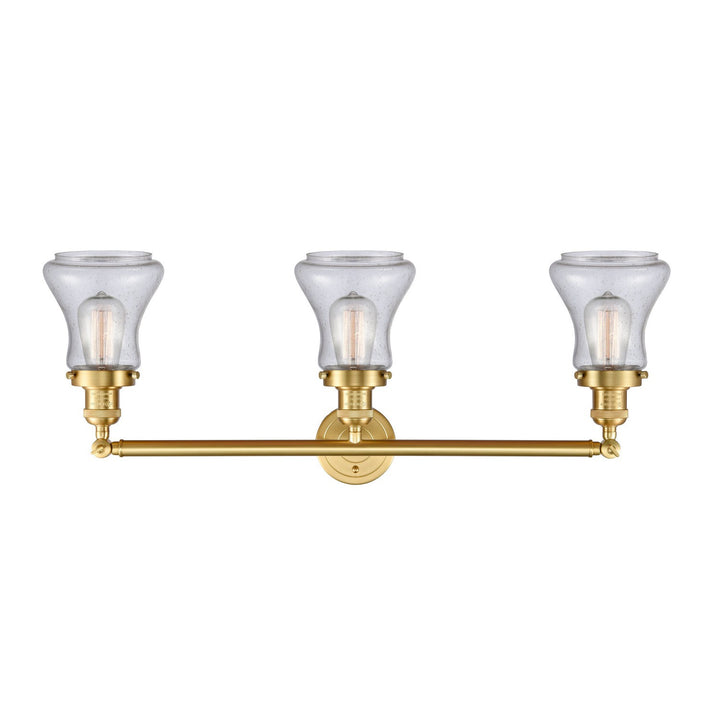 Innovations Franklin Restoration 205-SG-G194-LED Bath Vanity Light 30 in. wide - Satin Gold