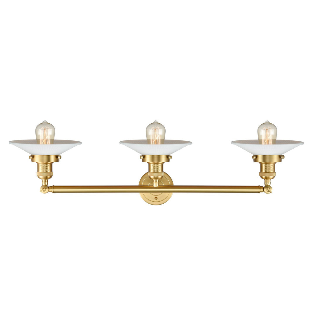 Innovations Franklin Restoration 205-SG-G1-LED Bath Vanity Light 33 in. wide - Satin Gold