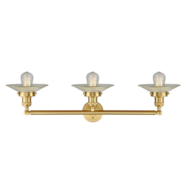 Innovations Franklin Restoration 205-SG-G2-LED Bath Vanity Light 33 in. wide - Satin Gold