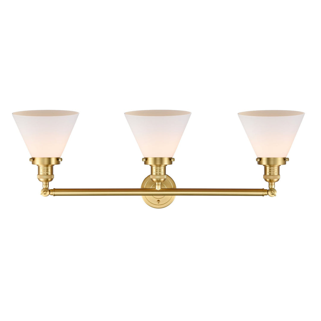 Innovations Franklin Restoration 205-SG-G41-LED Bath Vanity Light 32 in. wide - Satin Gold