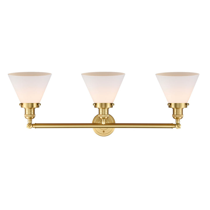 Innovations Franklin Restoration 205-SG-G41-LED Bath Vanity Light 32 in. wide - Satin Gold