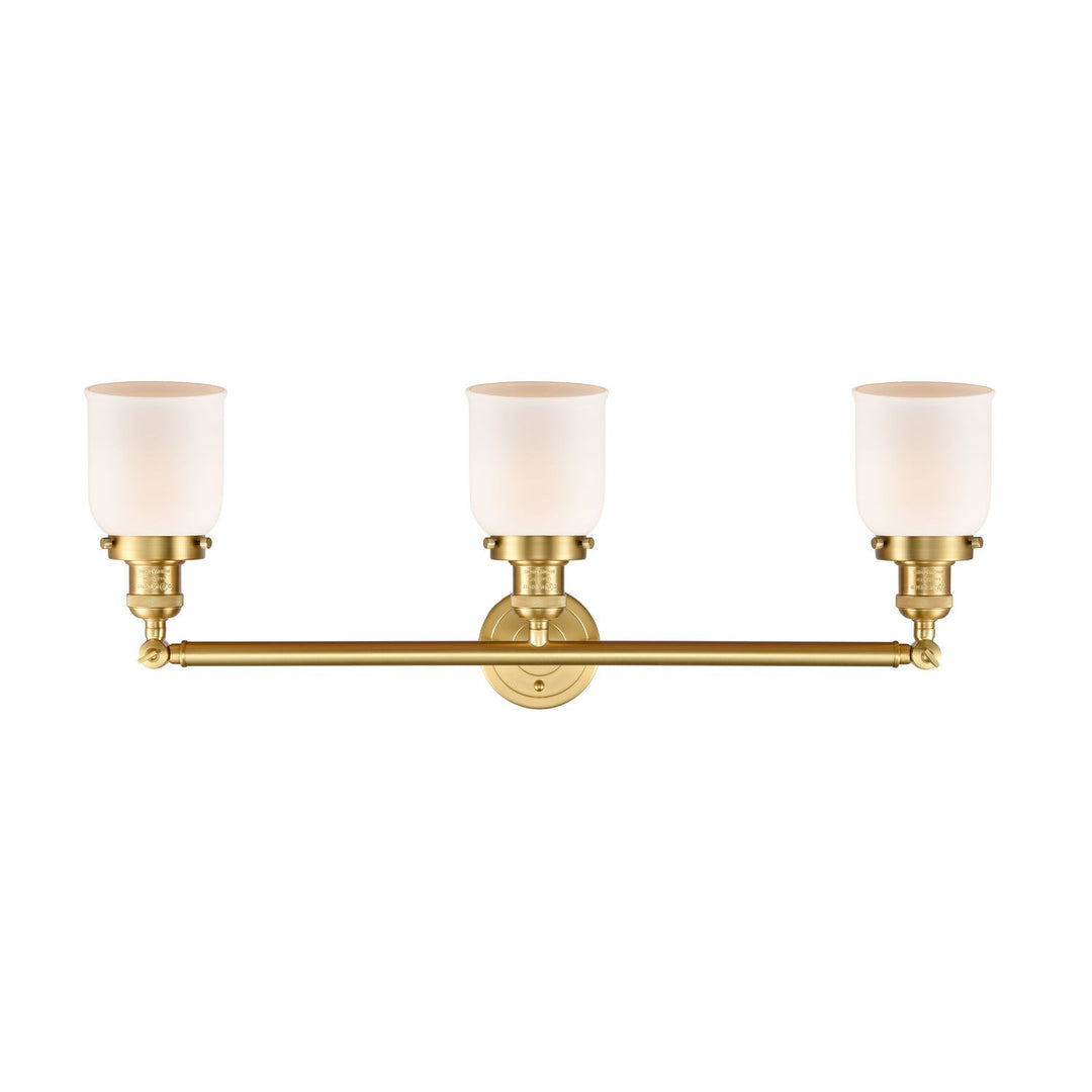 Innovations Franklin Restoration 205-SG-G51-LED Bath Vanity Light 30 in. wide - Satin Gold