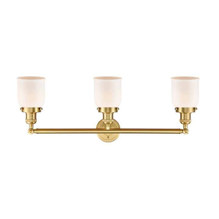 Innovations Franklin Restoration 205-SG-G51-LED Bath Vanity Light 30 in. wide - Satin Gold