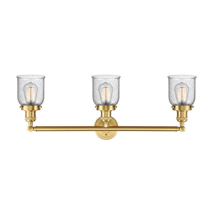 Innovations Franklin Restoration 205-SG-G54-LED Bath Vanity Light 30 in. wide - Satin Gold