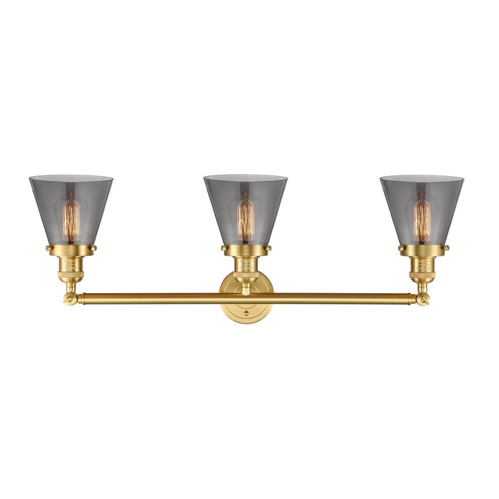 Innovations Franklin Restoration 205-SG-G63-LED Bath Vanity Light 30 in. wide - Satin Gold