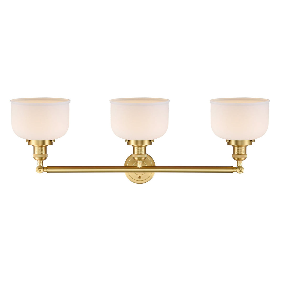 Innovations Franklin Restoration 205-SG-G71-LED Bath Vanity Light 32 in. wide - Satin Gold