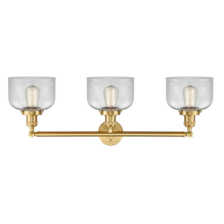 Innovations Franklin Restoration 205-SG-G72-LED Bath Vanity Light 32 in. wide - Satin Gold