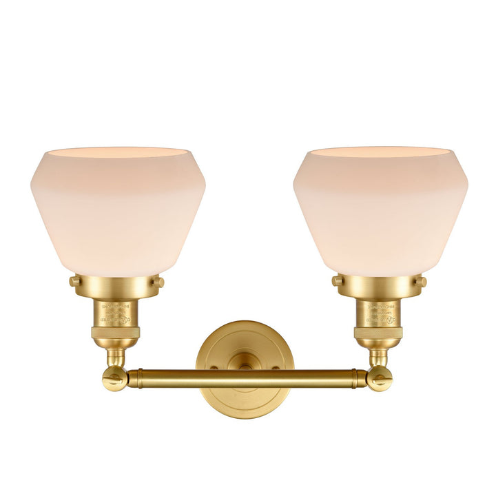 Innovations Franklin Restoration 208-SG-G171-LED Bath Vanity Light 17 in. wide - Satin Gold