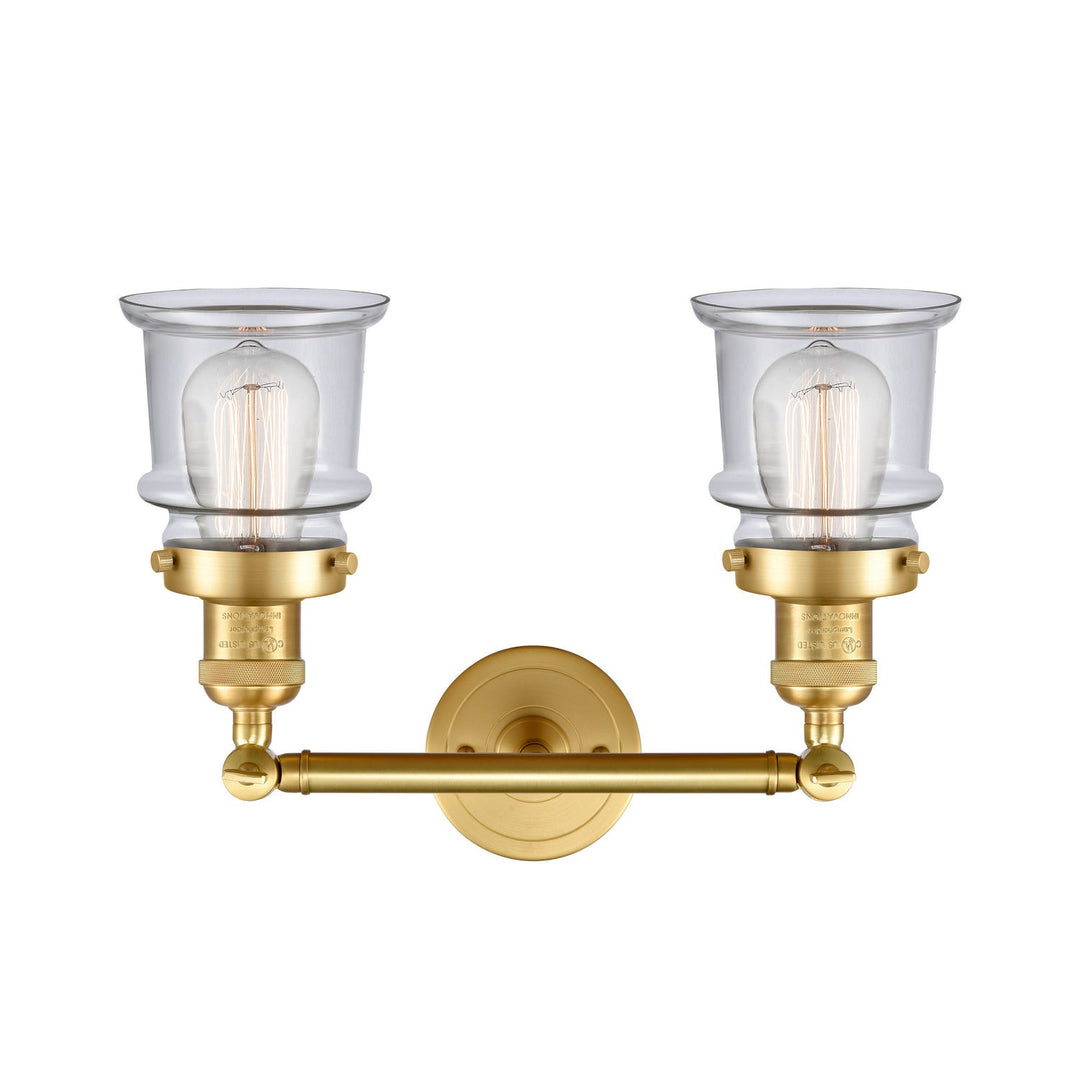 Innovations Franklin Restoration 208-SG-G182S-LED Bath Vanity Light 17 in. wide - Satin Gold