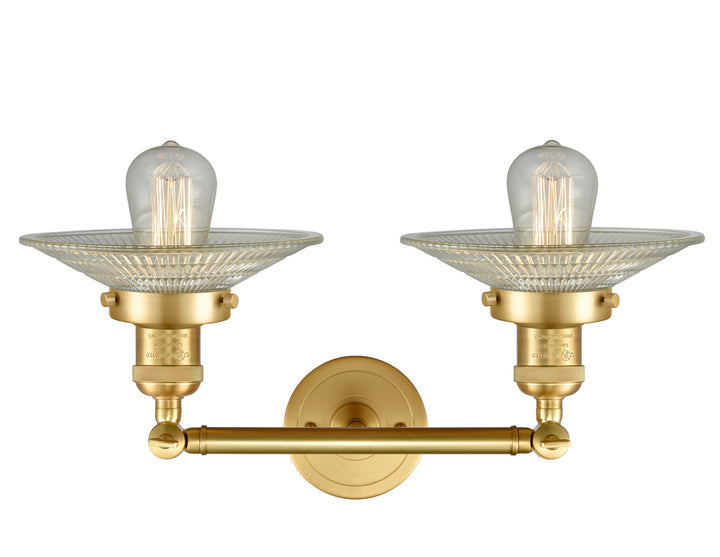 Innovations Franklin Restoration 208-SG-G2-LED Bath Vanity Light 18 in. wide - Satin Gold