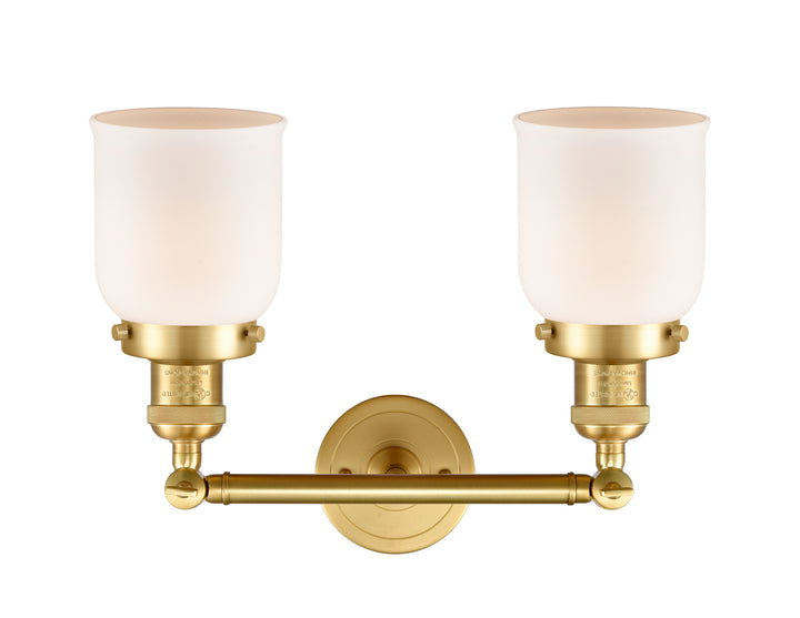 Innovations Franklin Restoration 208-SG-G51-LED Bath Vanity Light 16 in. wide - Satin Gold