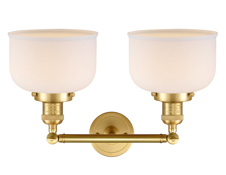 Innovations Franklin Restoration 208-SG-G71-LED Bath Vanity Light 19 in. wide - Satin Gold