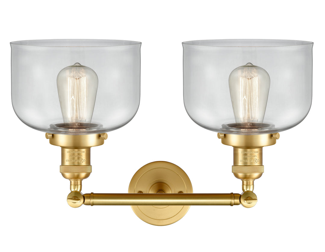 Innovations Franklin Restoration 208-SG-G72-LED Bath Vanity Light 19 in. wide - Satin Gold