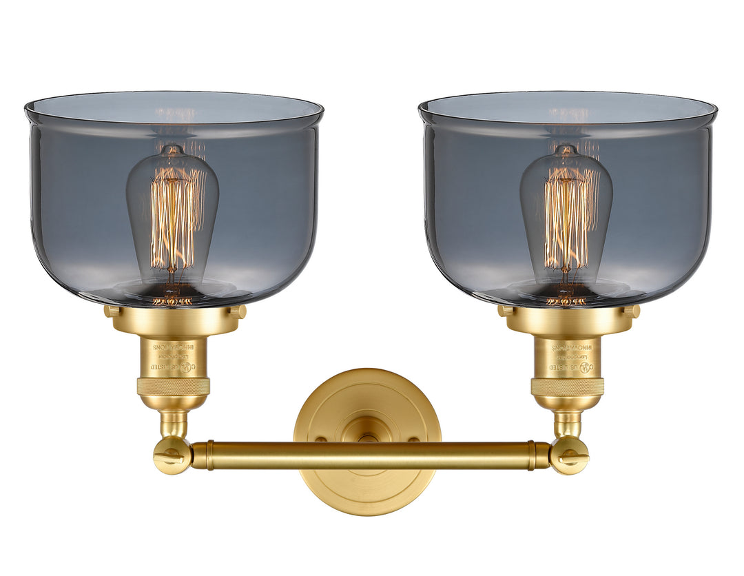 Innovations Franklin Restoration 208-SG-G73-LED Bath Vanity Light 19 in. wide - Satin Gold