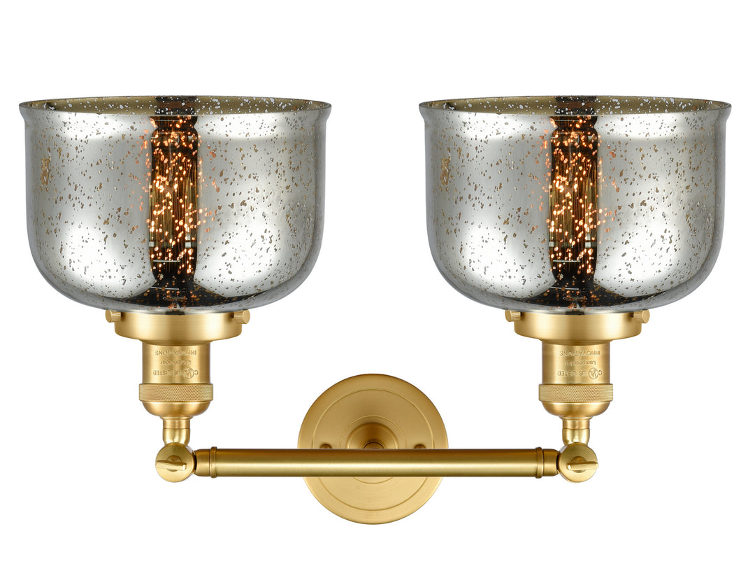 Innovations Franklin Restoration 208-SG-G78-LED Bath Vanity Light 19 in. wide - Satin Gold