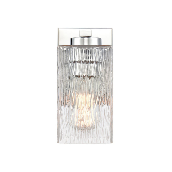 Innovations Auralume 419-1W-PC-CL Wall Sconce Light - Polished Chrome