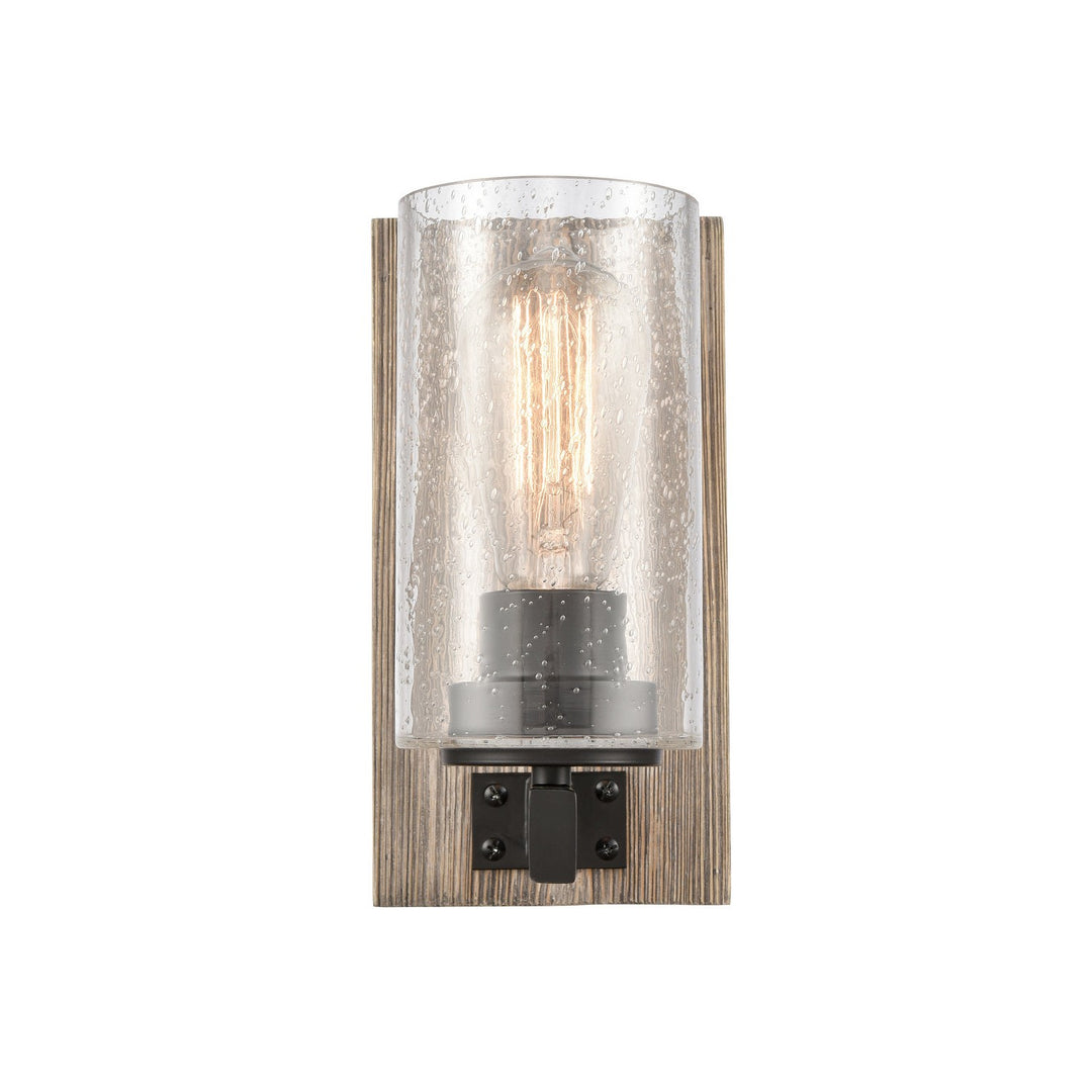 Innovations 424-1W-BK-SDY Wall Sconce Light - Matte Black
