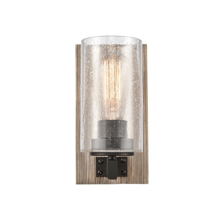 Innovations 424-1W-BK-SDY Wall Sconce Light - Matte Black