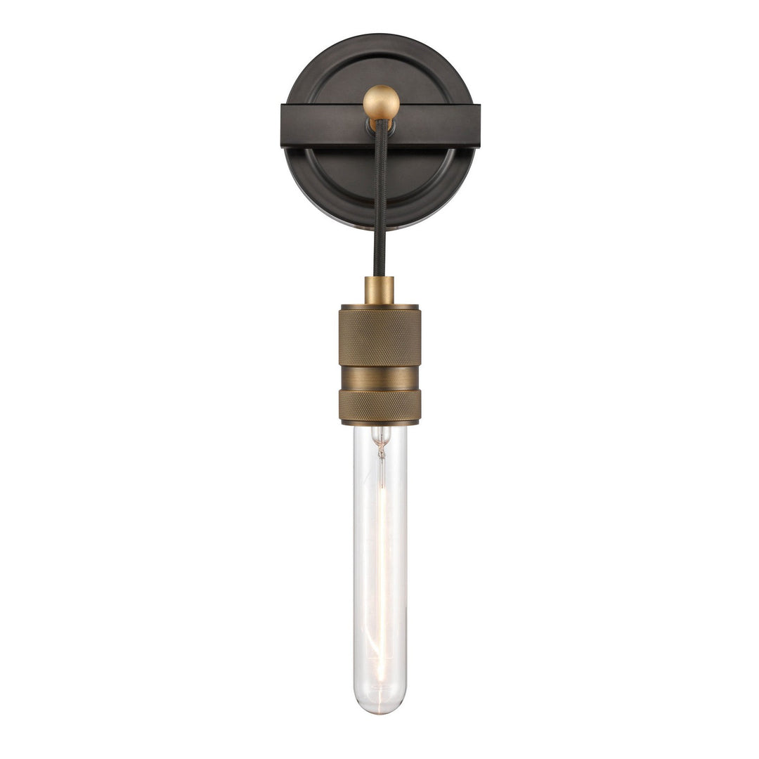 Innovations Restoration 444-1W-BAB-T9-7-LED Wall Sconce Light - Black Antique Brass