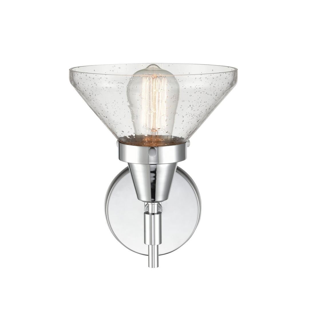 Innovations Caden 447-1W-PC-SDY-LED Wall Sconce Light - Polished Chrome