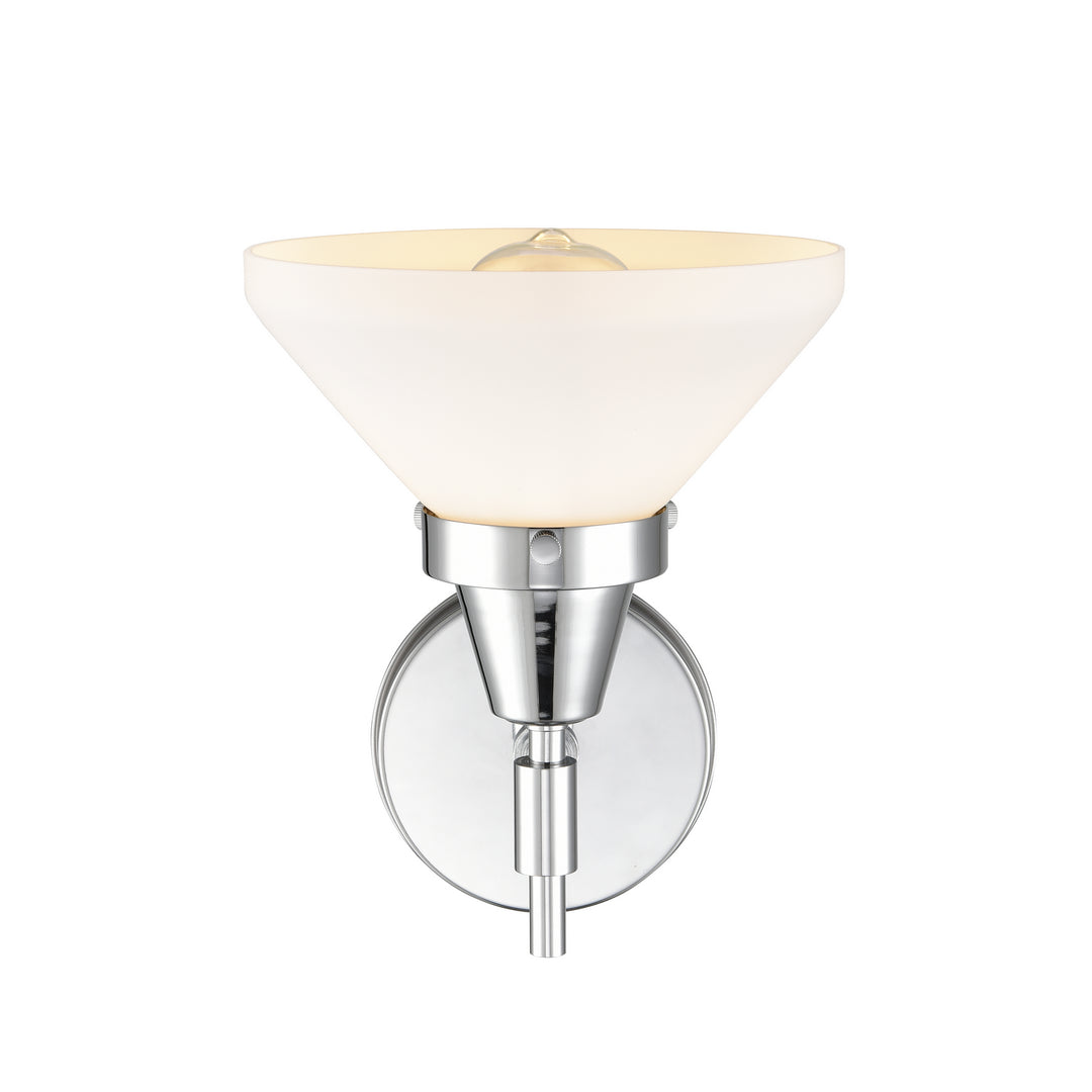 Innovations Caden 447-1W-PC-W-LED Wall Sconce Light - Polished Chrome