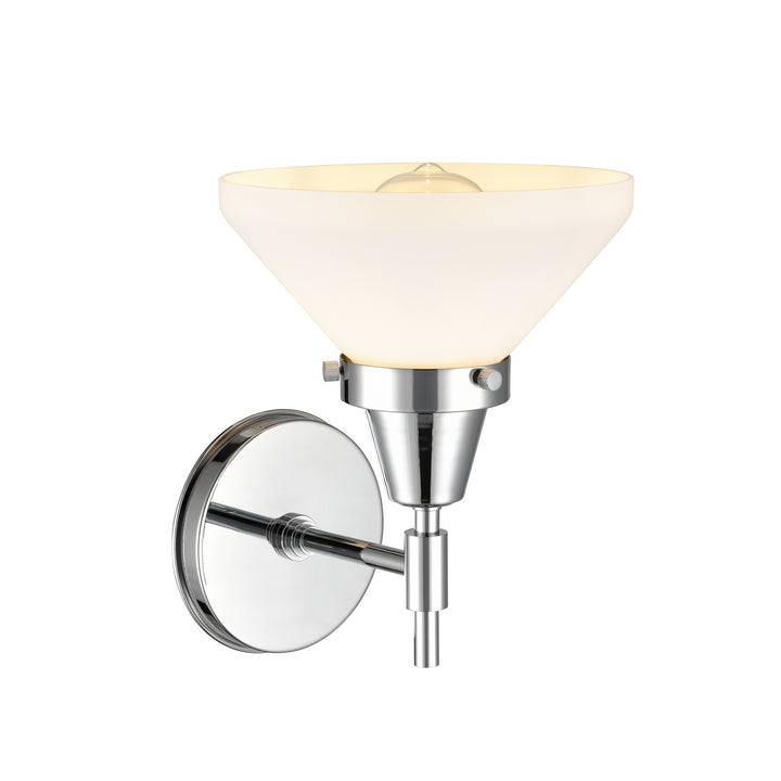 Innovations Caden 447-1W-PC-W-LED Wall Sconce Light - Polished Chrome