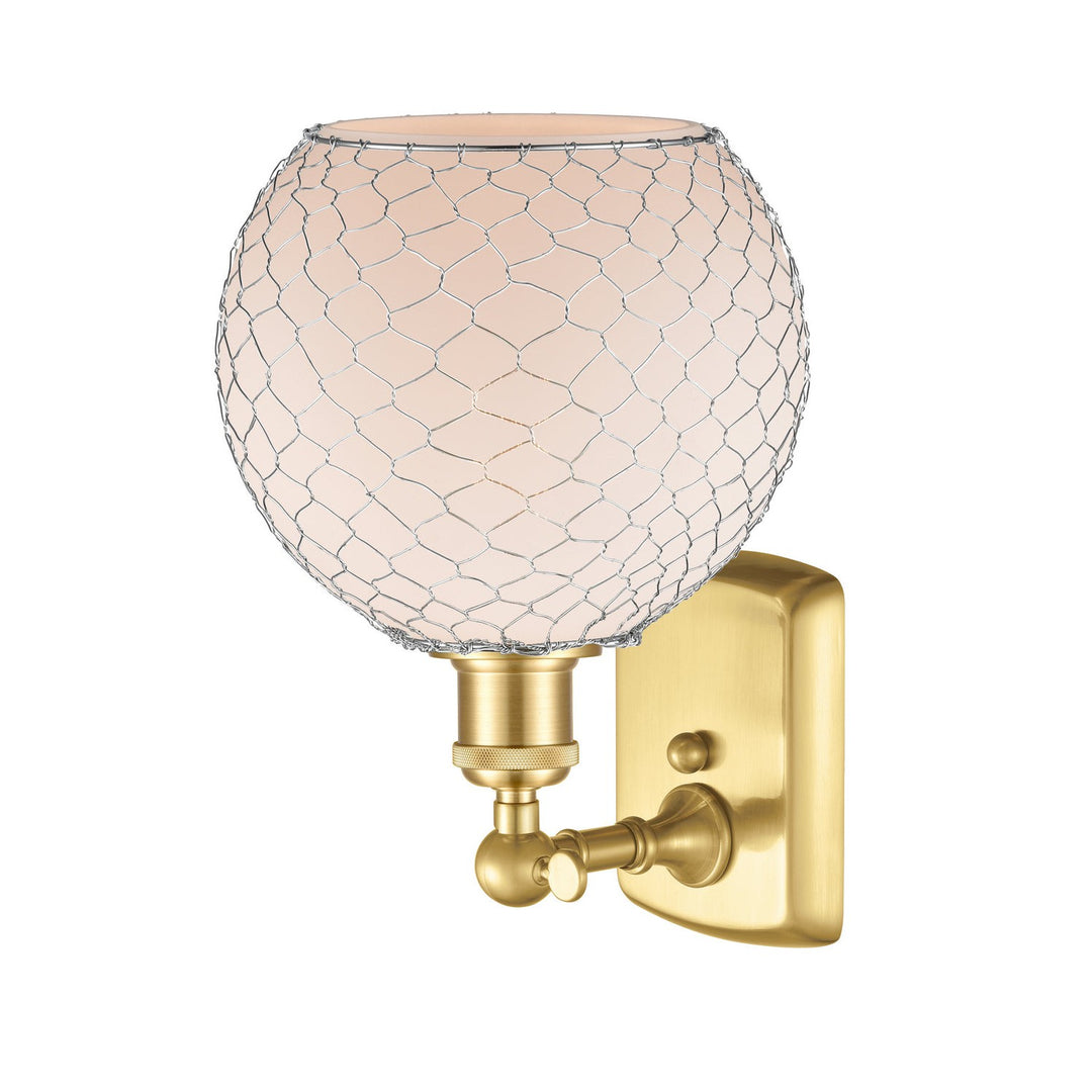 Innovations Ballston 516-1W-SG-G121-8CSN-LED Wall Sconce Light - Satin Gold