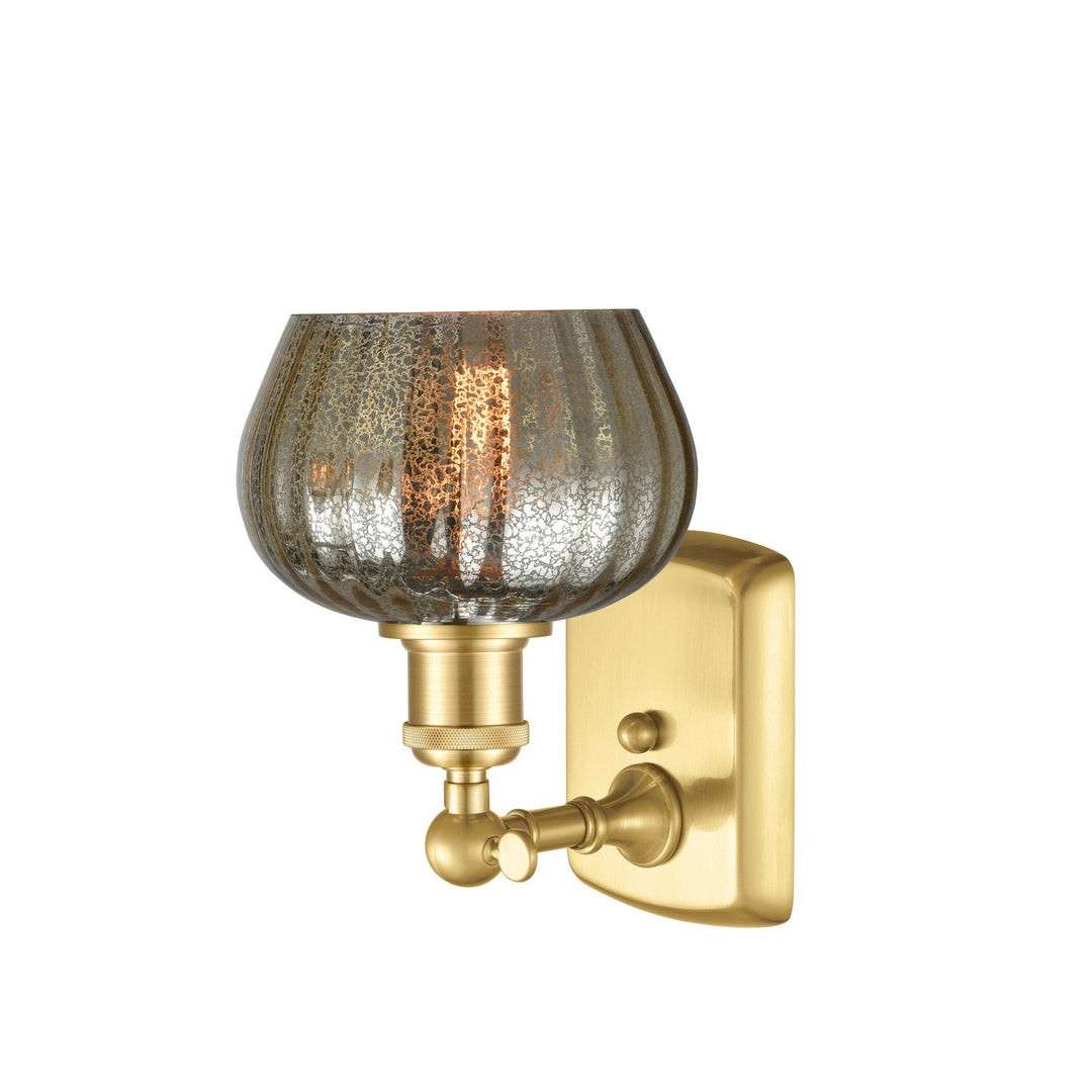 Innovations Ballston 516-1W-SG-G96-LED Wall Sconce Light - Satin Gold