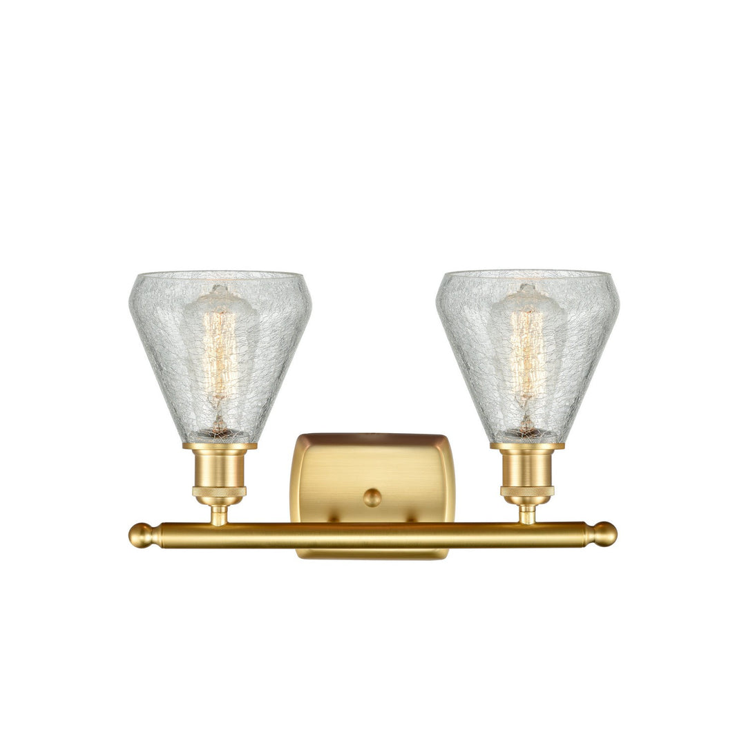 Innovations Ballston 516-2W-SG-G275-LED Bath Vanity Light 16 in. wide - Satin Gold