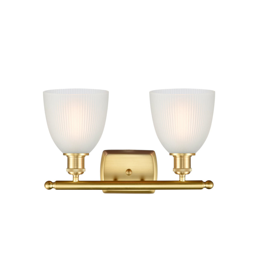 Innovations Ballston 516-2W-SG-G381-LED Bath Vanity Light 16 in. wide - Satin Gold